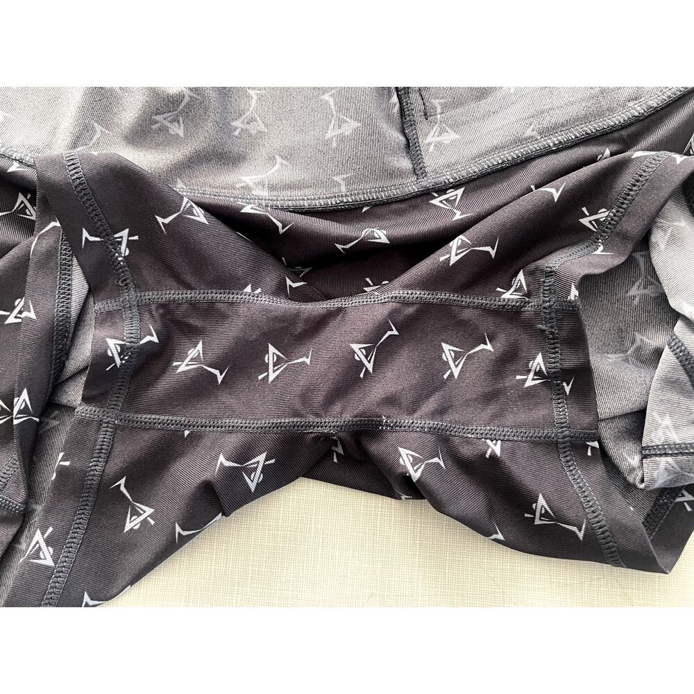 Golftini Sz L Asymetrical Skort Blue Print Stretch Pickleball Tennis Golf Pocket - Picture 10 of 12